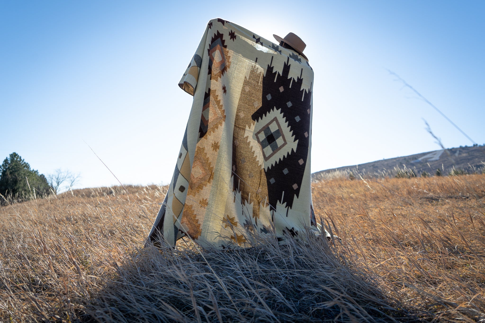Manta de Lana de Alpaca Andina - Mojave