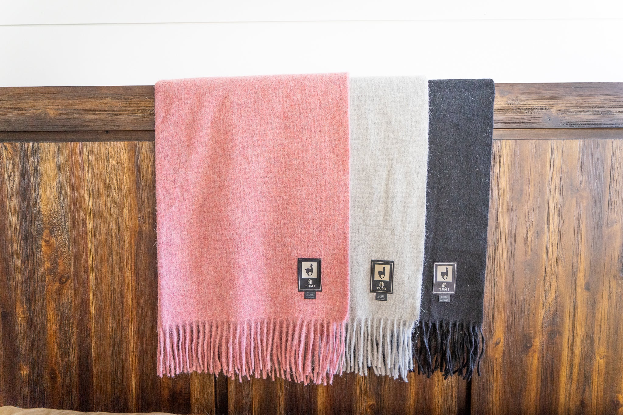 Manta de Lana de Alpaca - Colores Lisos