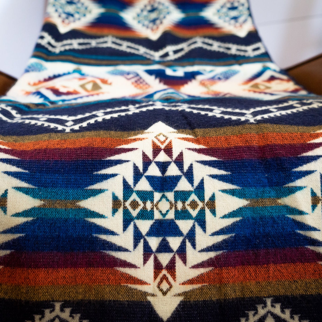 Andean Alpaca Wool Blanket - Rio
