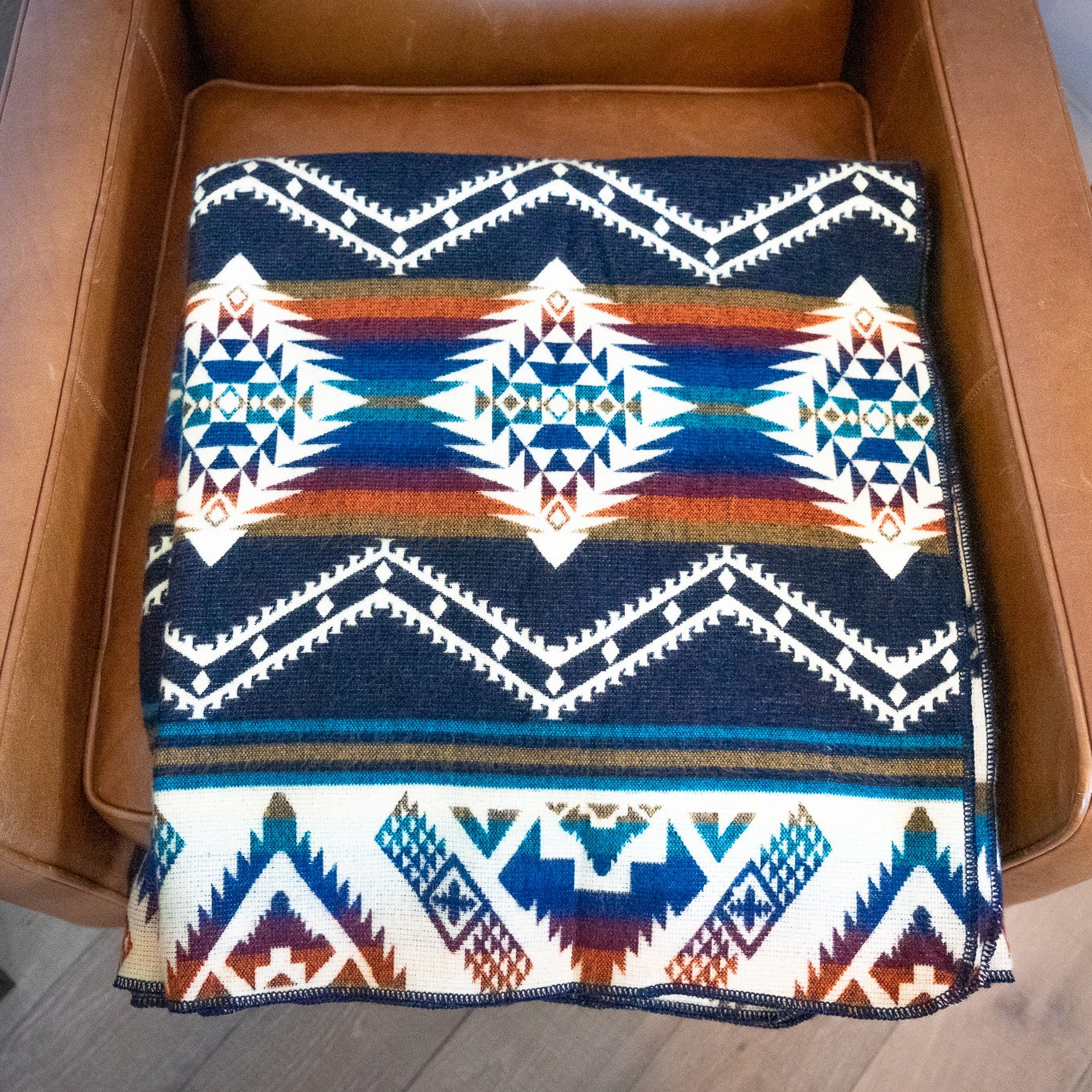 Andean Alpaca Wool Blanket - Rio