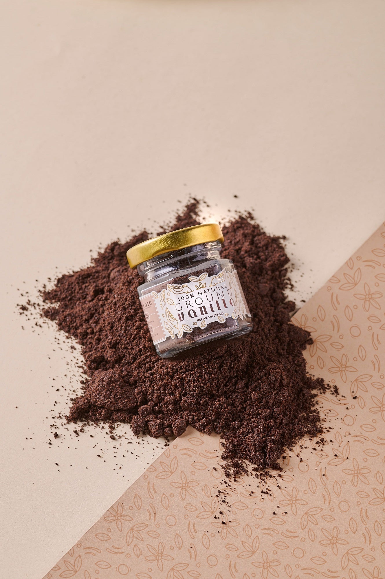 Ground Vanilla Bean Powder – Tahitian, Ecuadorian Grown