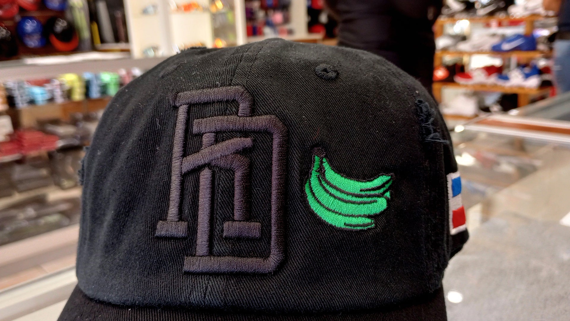 Vintage Black Cap - RD Platano Power