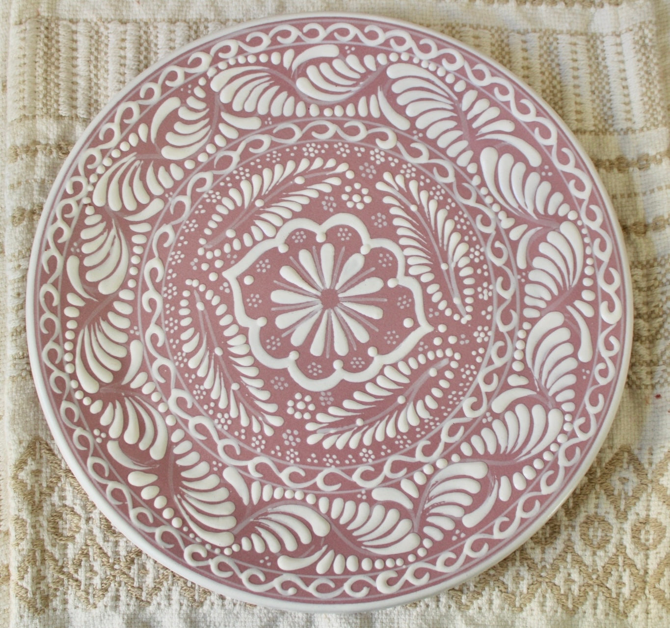 Talavera plato “Conchitas”