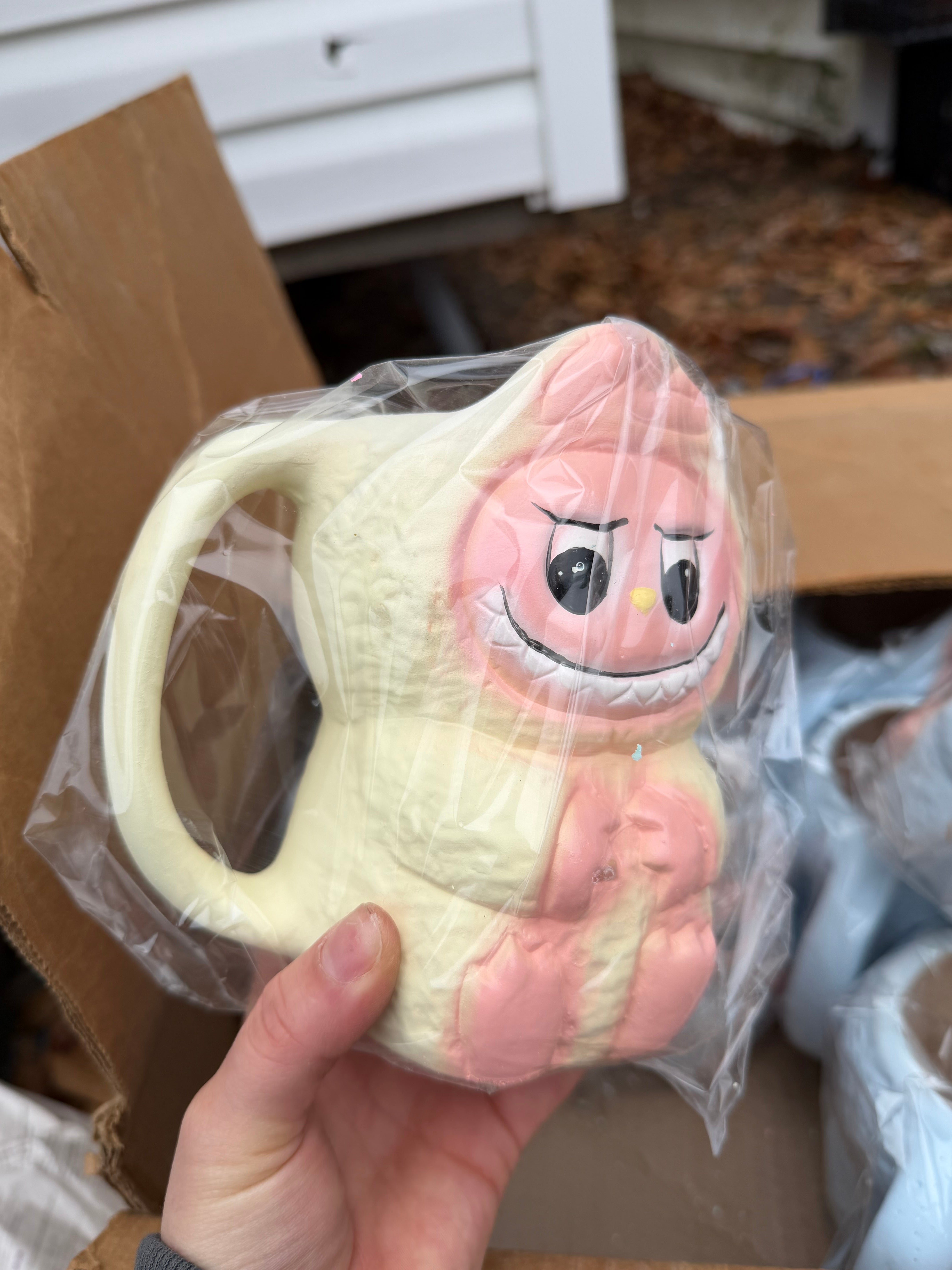 Taza de cerámica Labubu