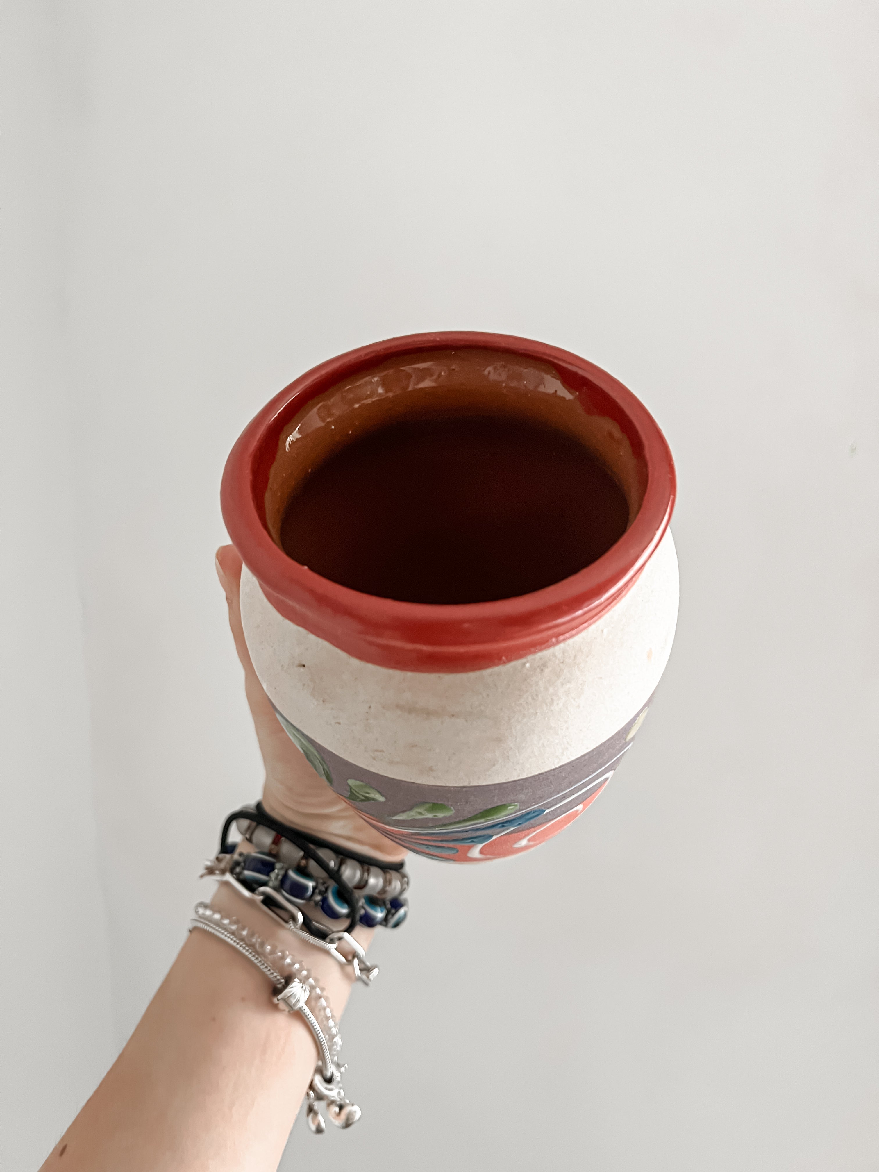 Cantaritos Engobe Barro