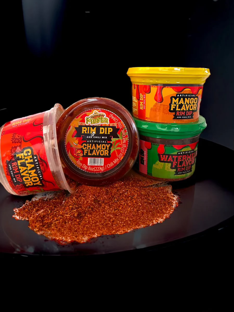 Fiesta Rim Dips with Chili Tajin Combo 6 pack