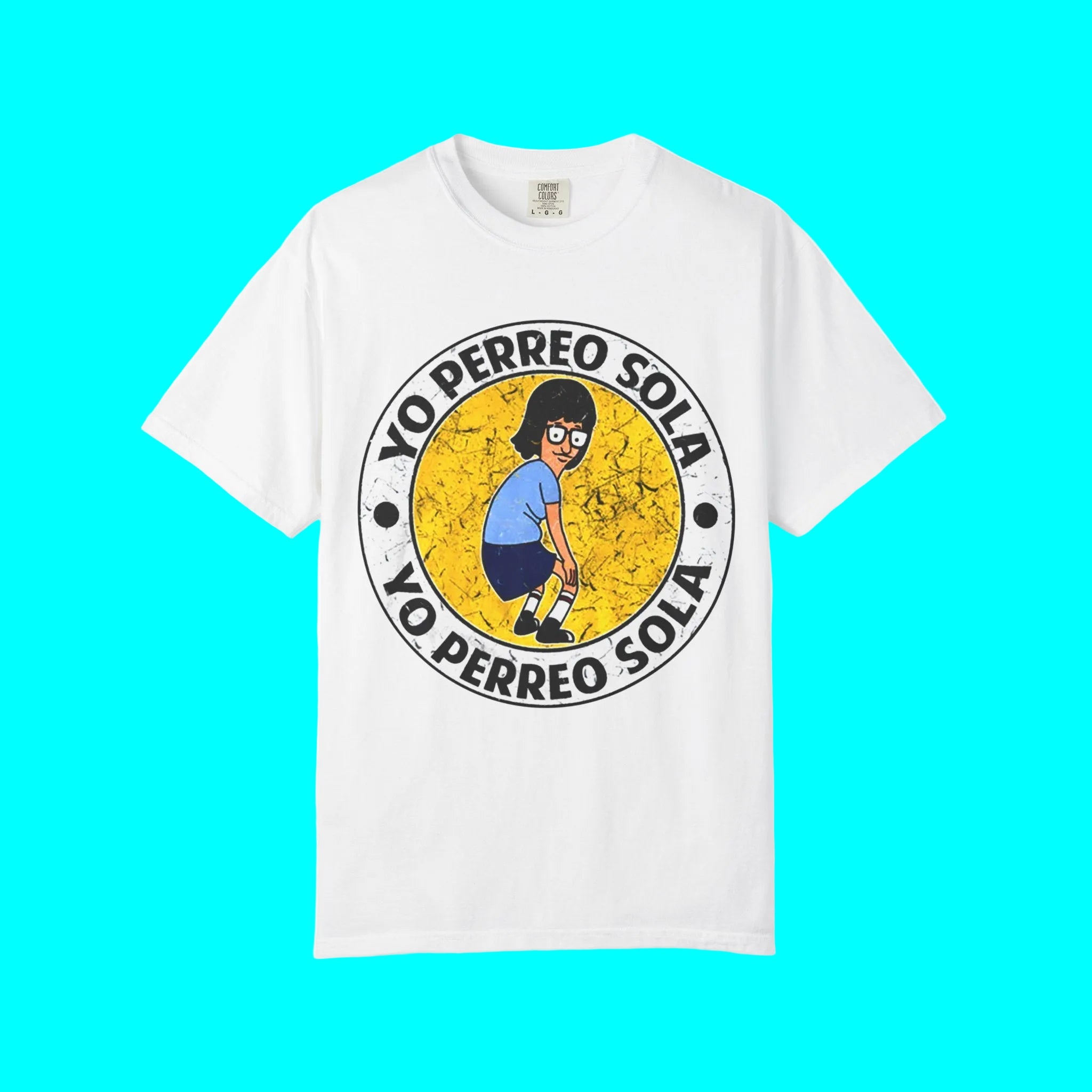 Yo Perreo Sola T-shirt | Dancing Lyric | Reggaeton Tees | 4 Colors