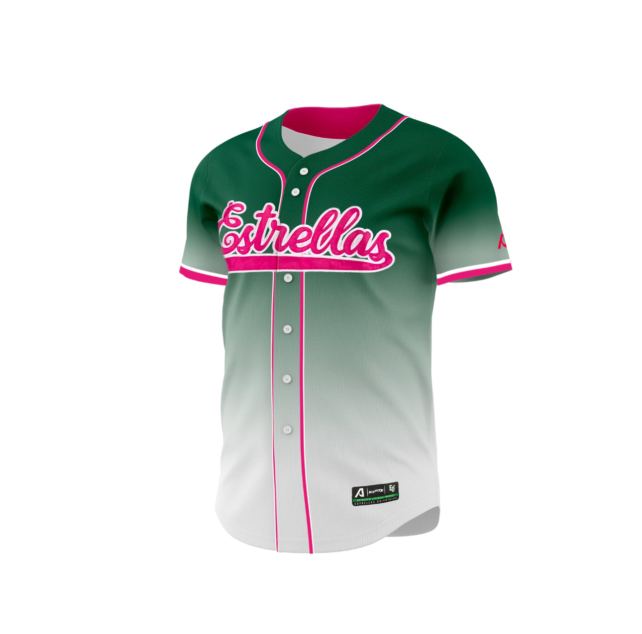 Jersey Oficial Serie de Gigantes YOUTH Estrellas Orientales 2024 - Verde Kelly/Blanco