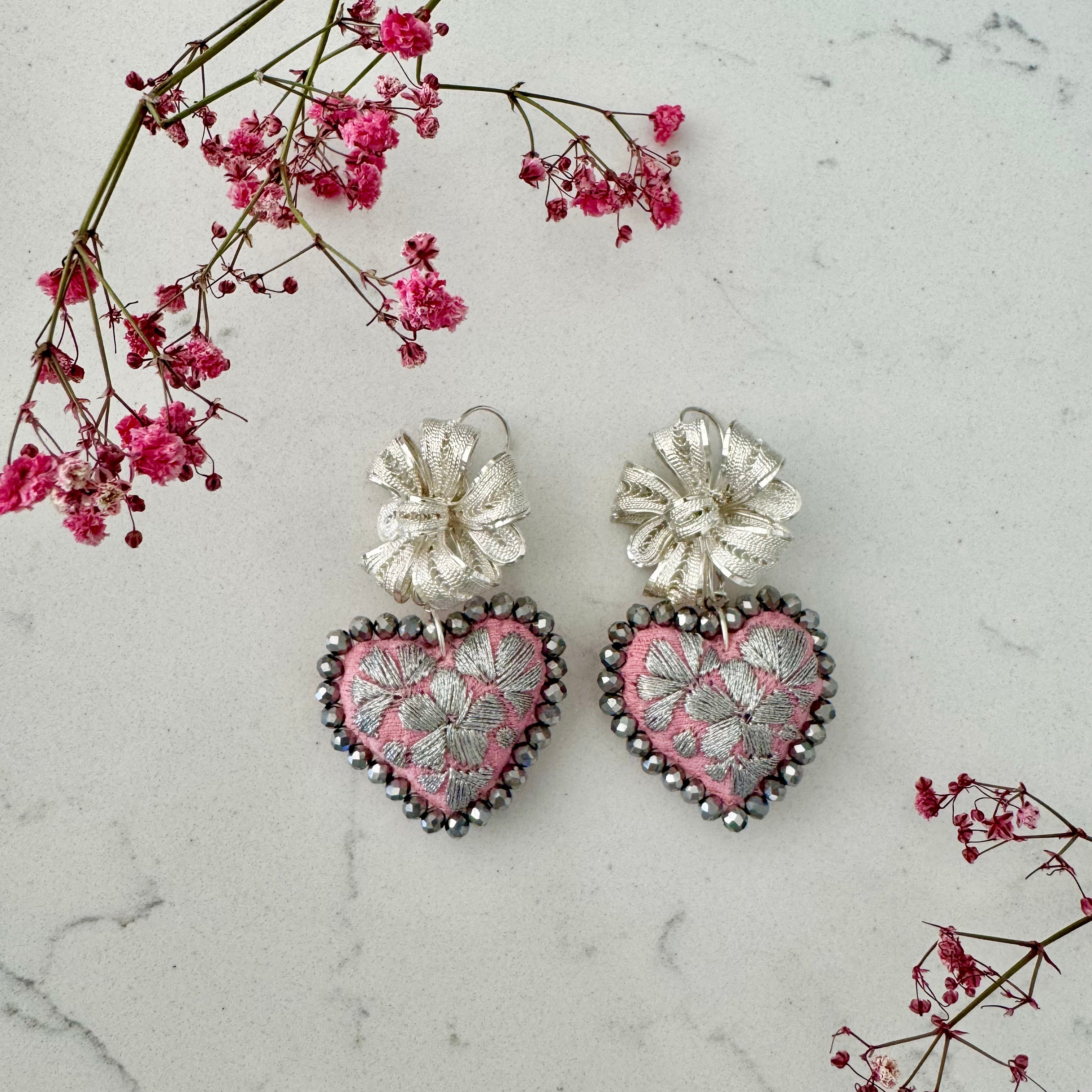 Earrings San antonino Silver plated