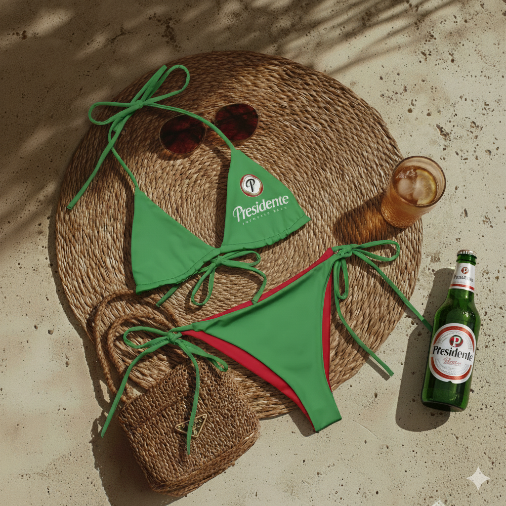Presidente Beer String Bikini