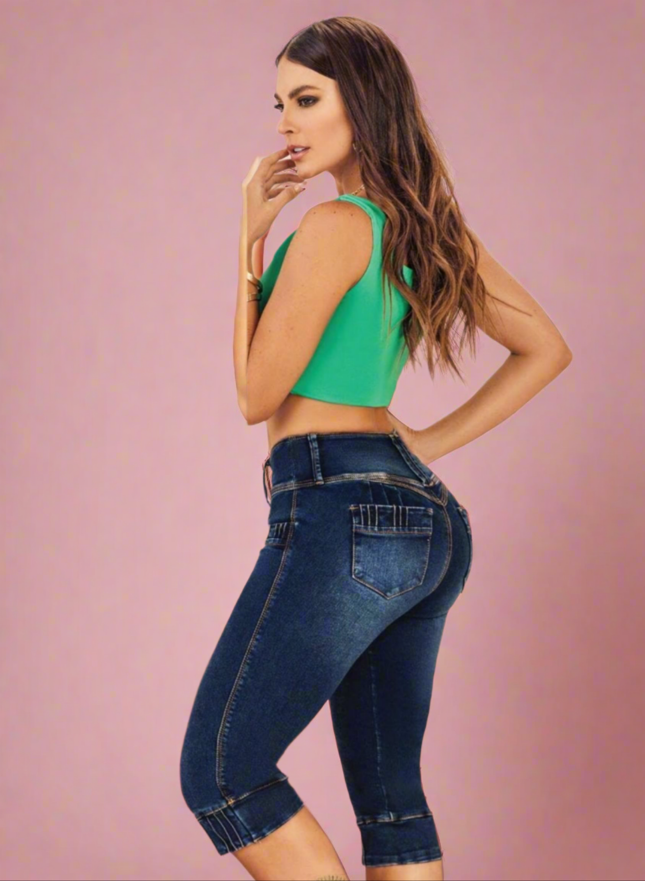 1088 Capri push up 100% auténtico colombiano