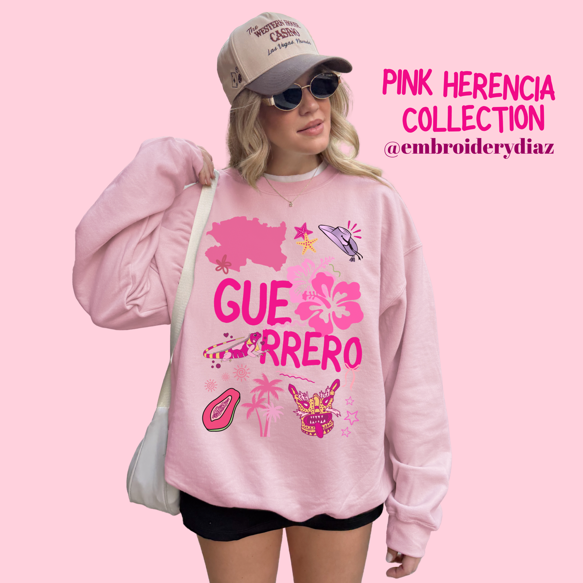 Suéter Guerrero Rosa Herencia