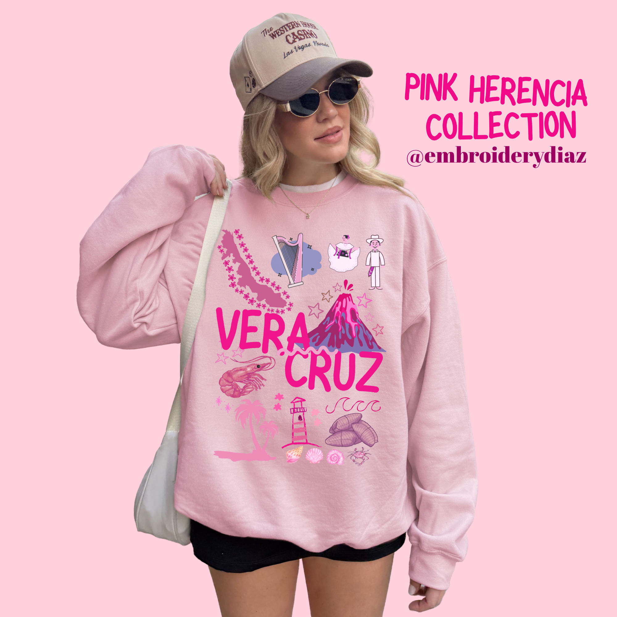 Suéter Veracruz Pink Herencia