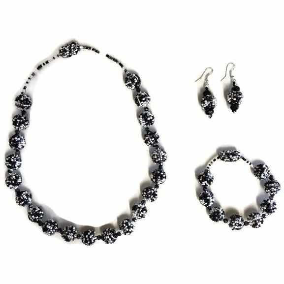 Shiva Magnetic Seed Bead Necklace - Guatemala