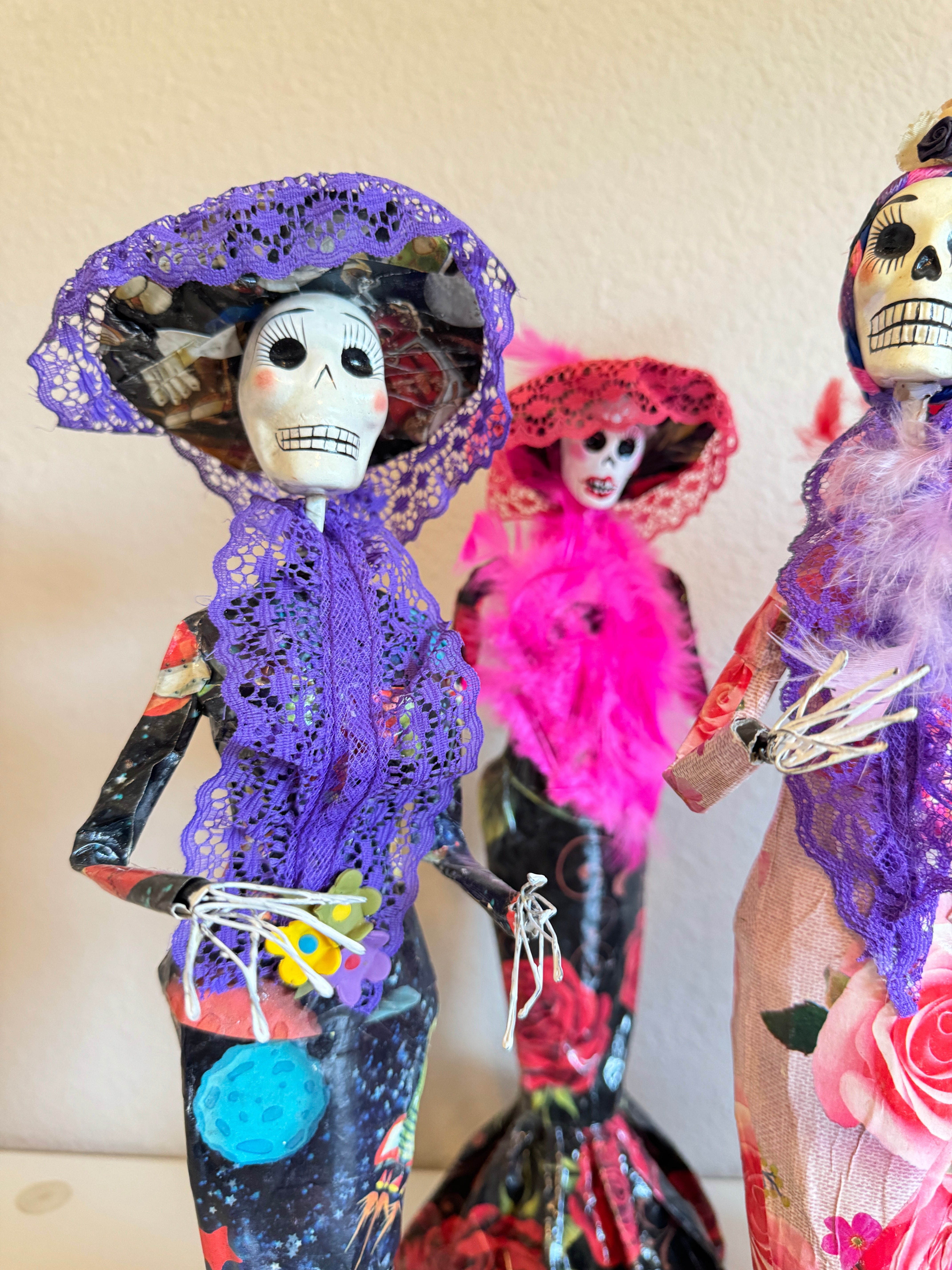 Catrinas Day of the Dead Set of 2