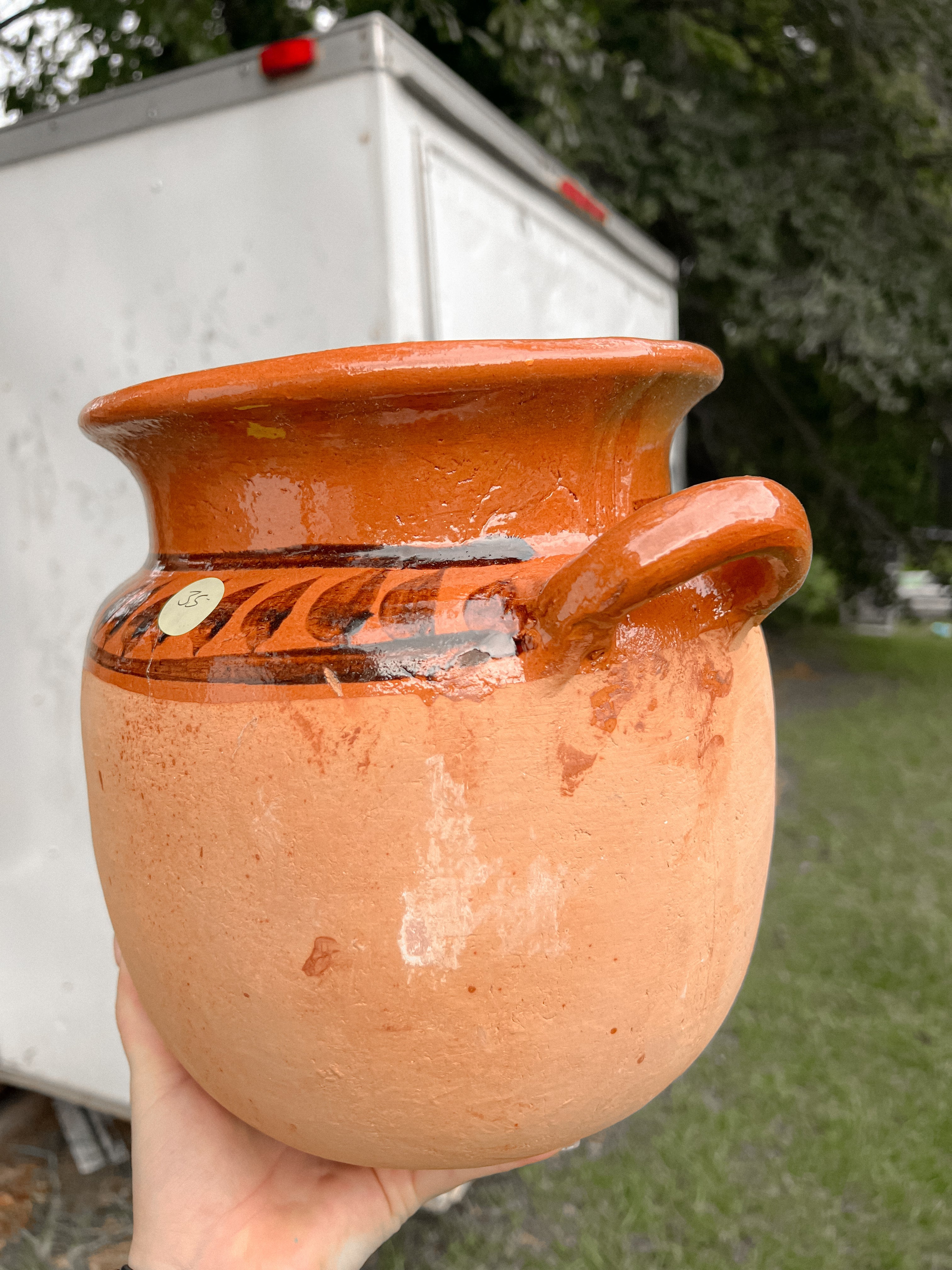 Olla Colorado Tradicional Mexicana