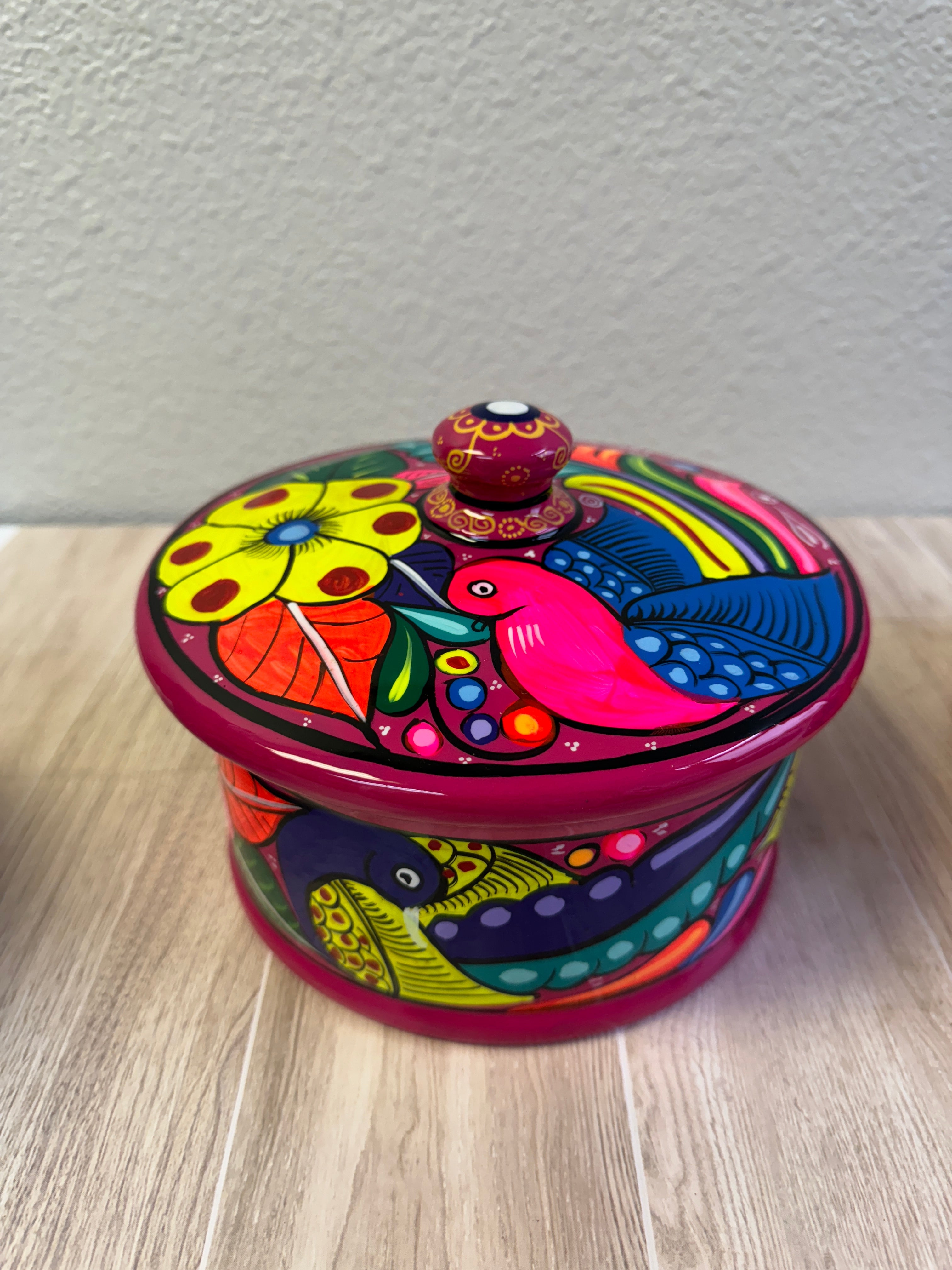 Mexican Tortilla Holder hand painted tortillero