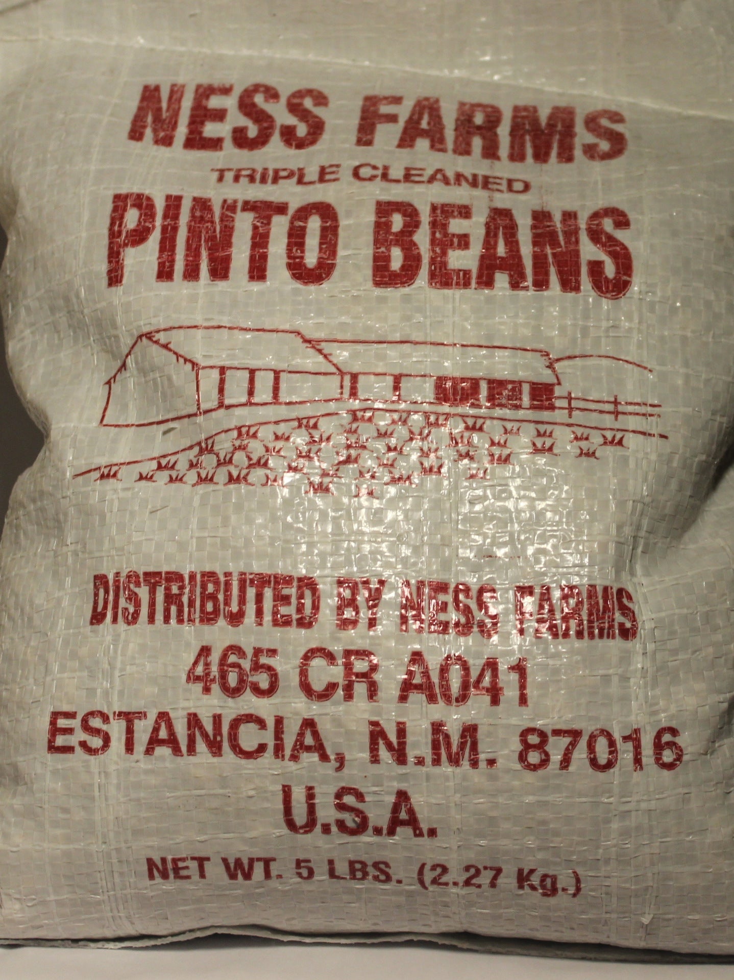 Frijoles Pintos Ness Farms - 5 lb