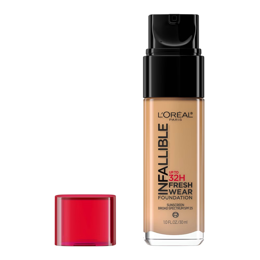L'Oréal Paris Infallible 32HR Fresh Wear Base de Maquillaje SPF 25 (485 Golden Sun, 30 ml)