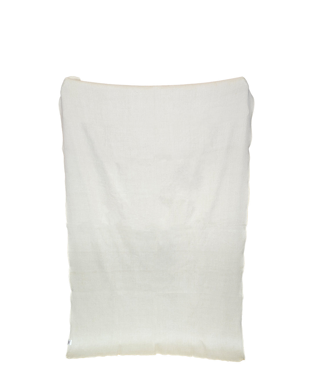 Kani Collection - Handwoven Reversible Daffodil & White Alpaca Throw Blanket From Ecuador