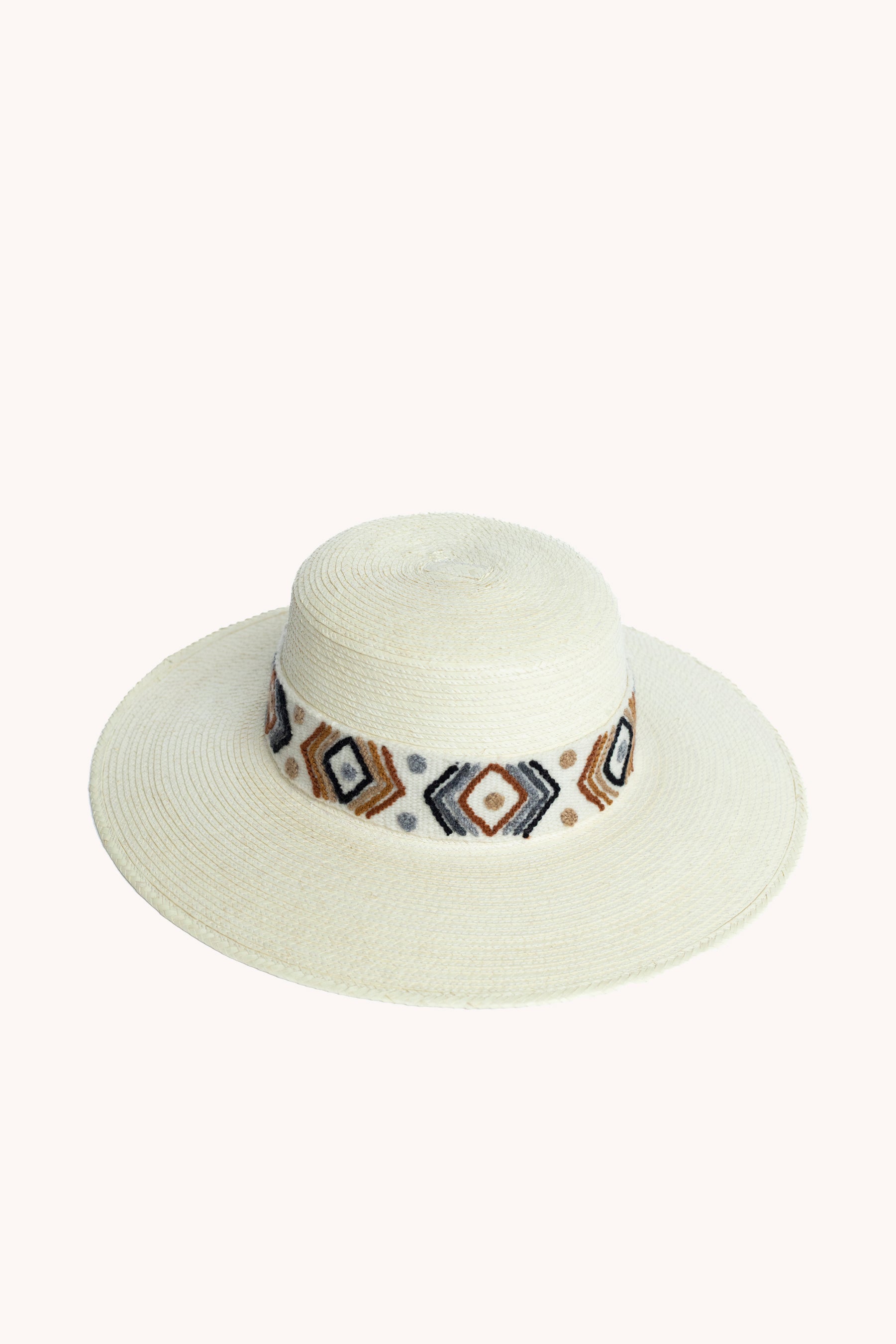 Sombrero de Paja de Palma Blanca Española