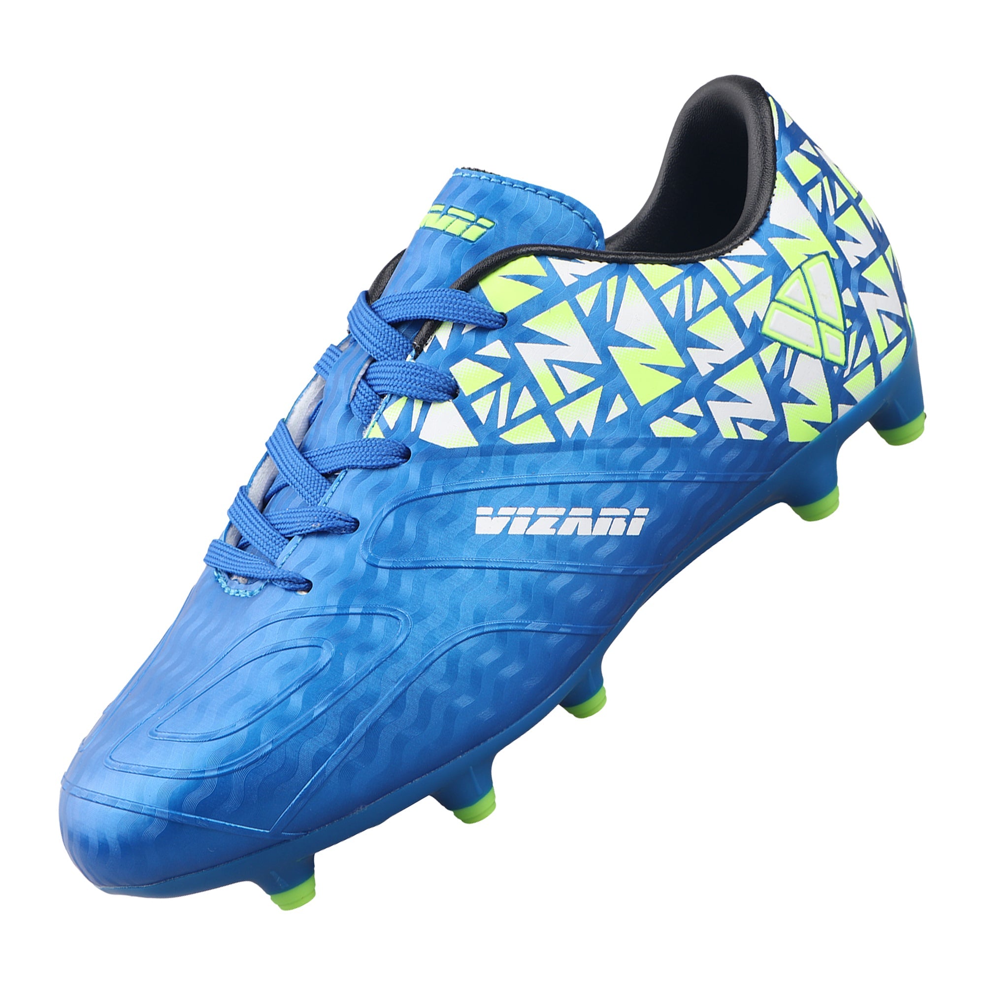 Pismo Junior Firm Ground Soccer Cleats - Blue