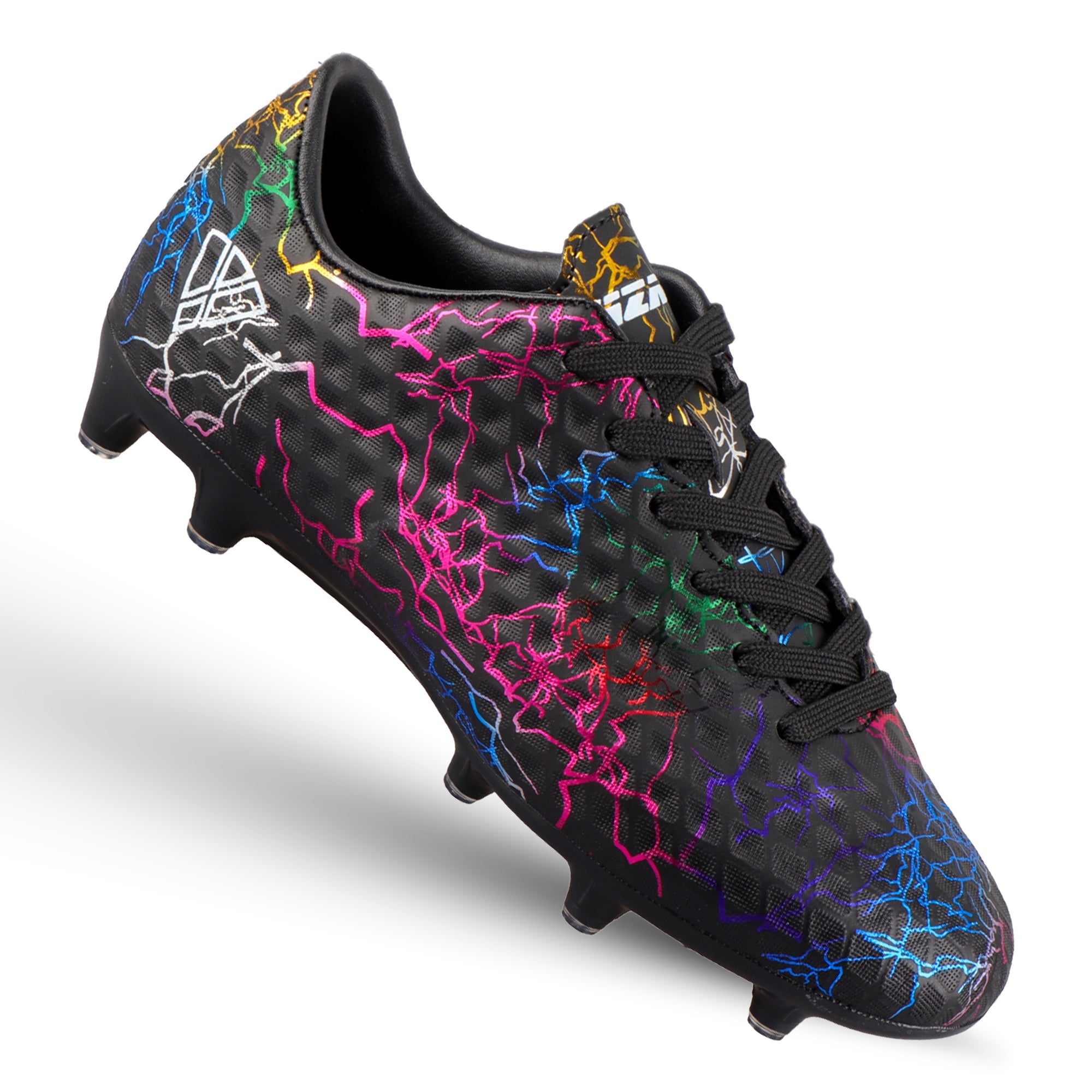 Zodiac JR. Firm Ground Soccer Shoes -Black