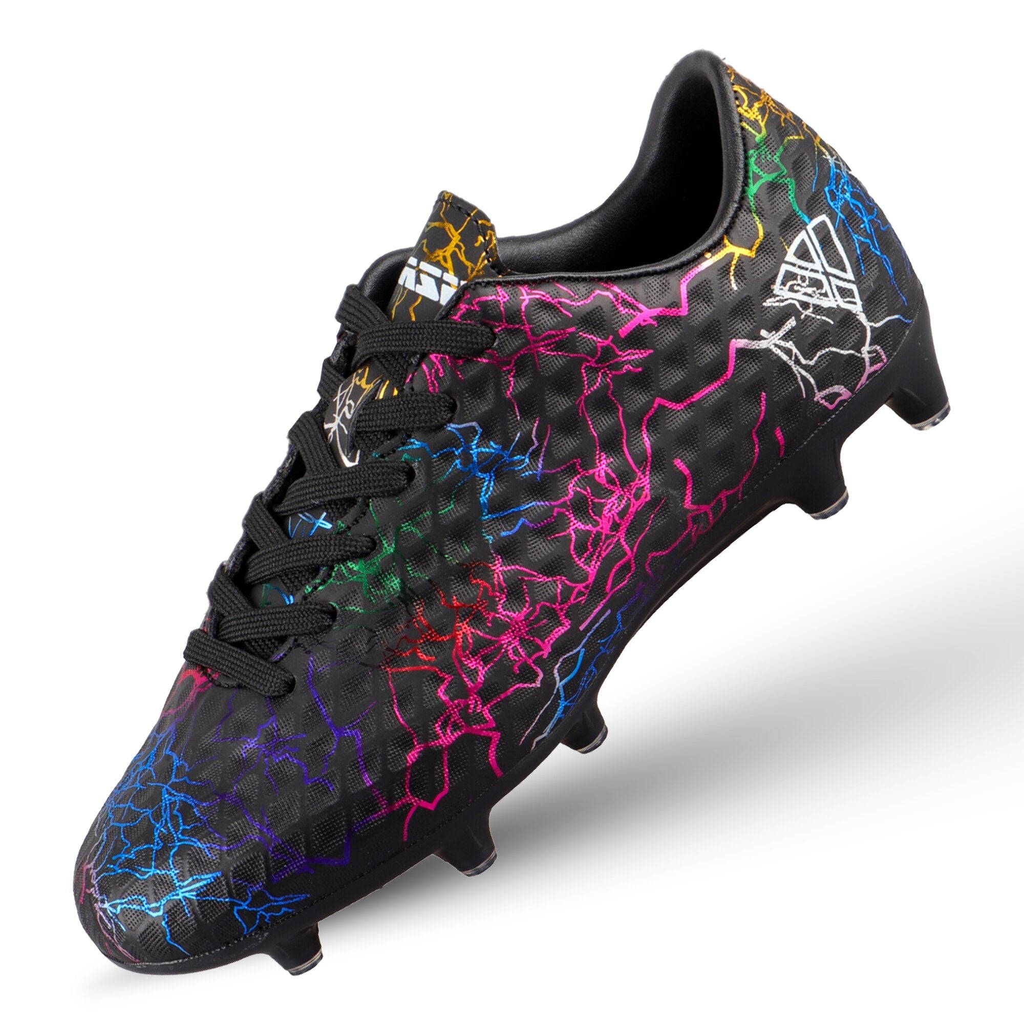 Zodiac JR. Firm Ground Soccer Shoes -Black