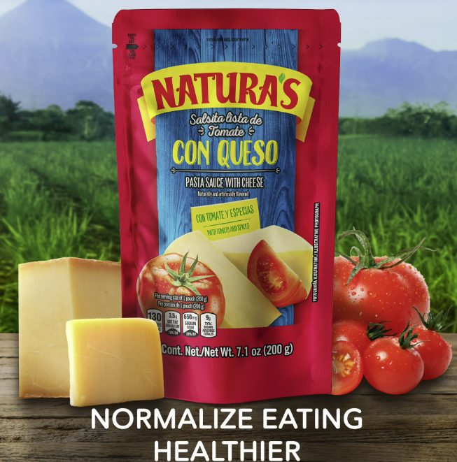 Natura's Cheese Pasta Sauce, 7.1oz. Easy-Open Pouch (1 Pack)
