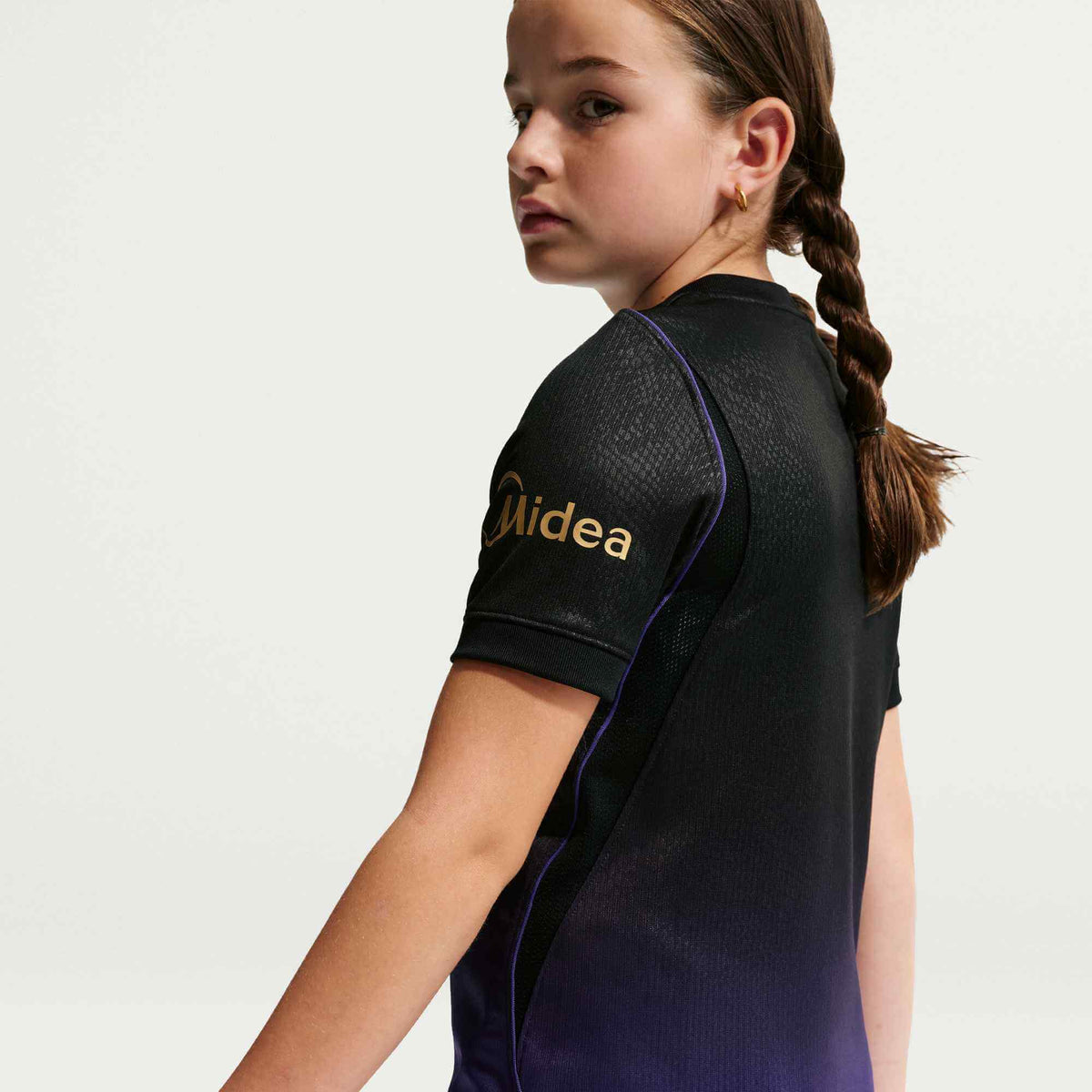Nike 2026-27 Barcelona Youth Stadium Away Soccer Jersey