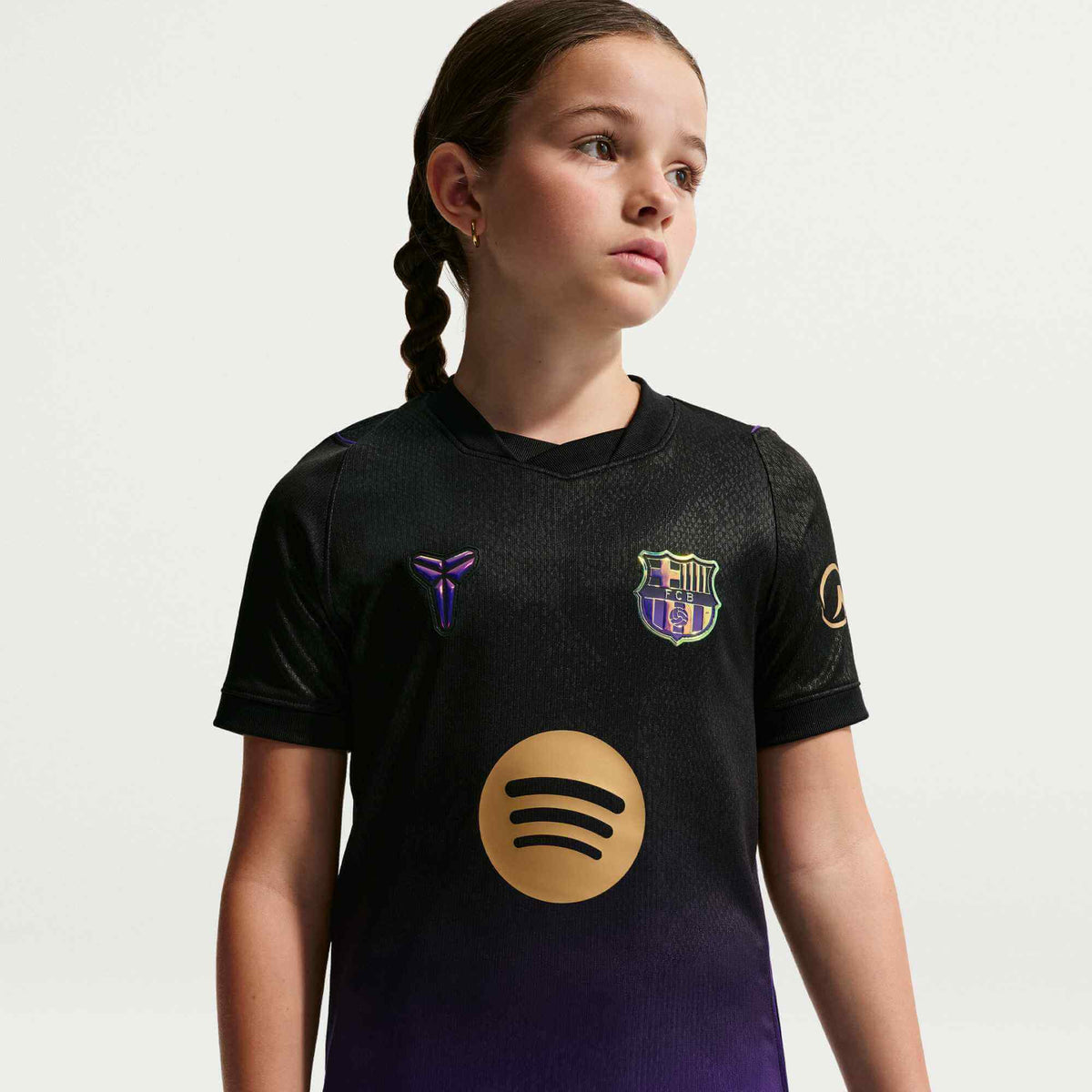 Nike 2026-27 Barcelona Youth Stadium Away Soccer Jersey