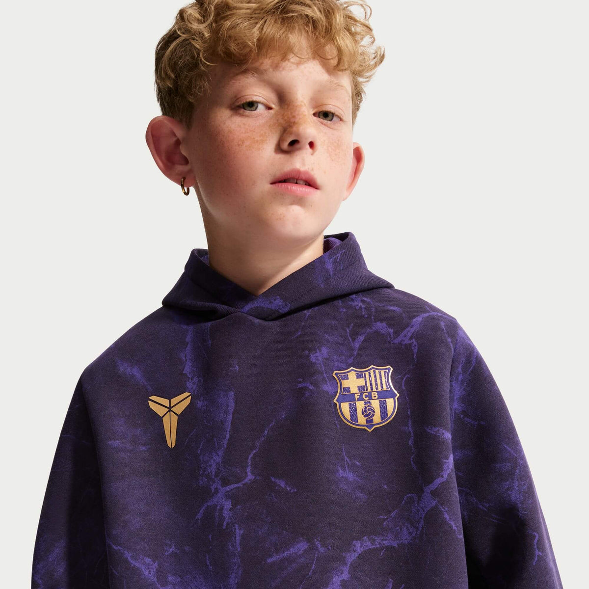 Nike 2026-27 FC Barcelona Youth Away Pullover Hoodie