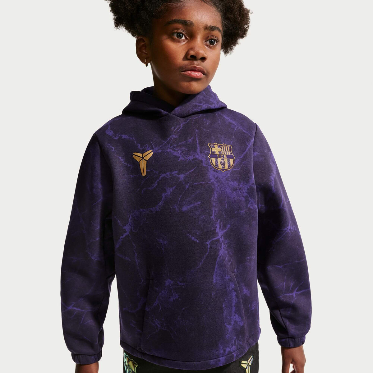 Nike 2026-27 FC Barcelona Youth Away Pullover Hoodie