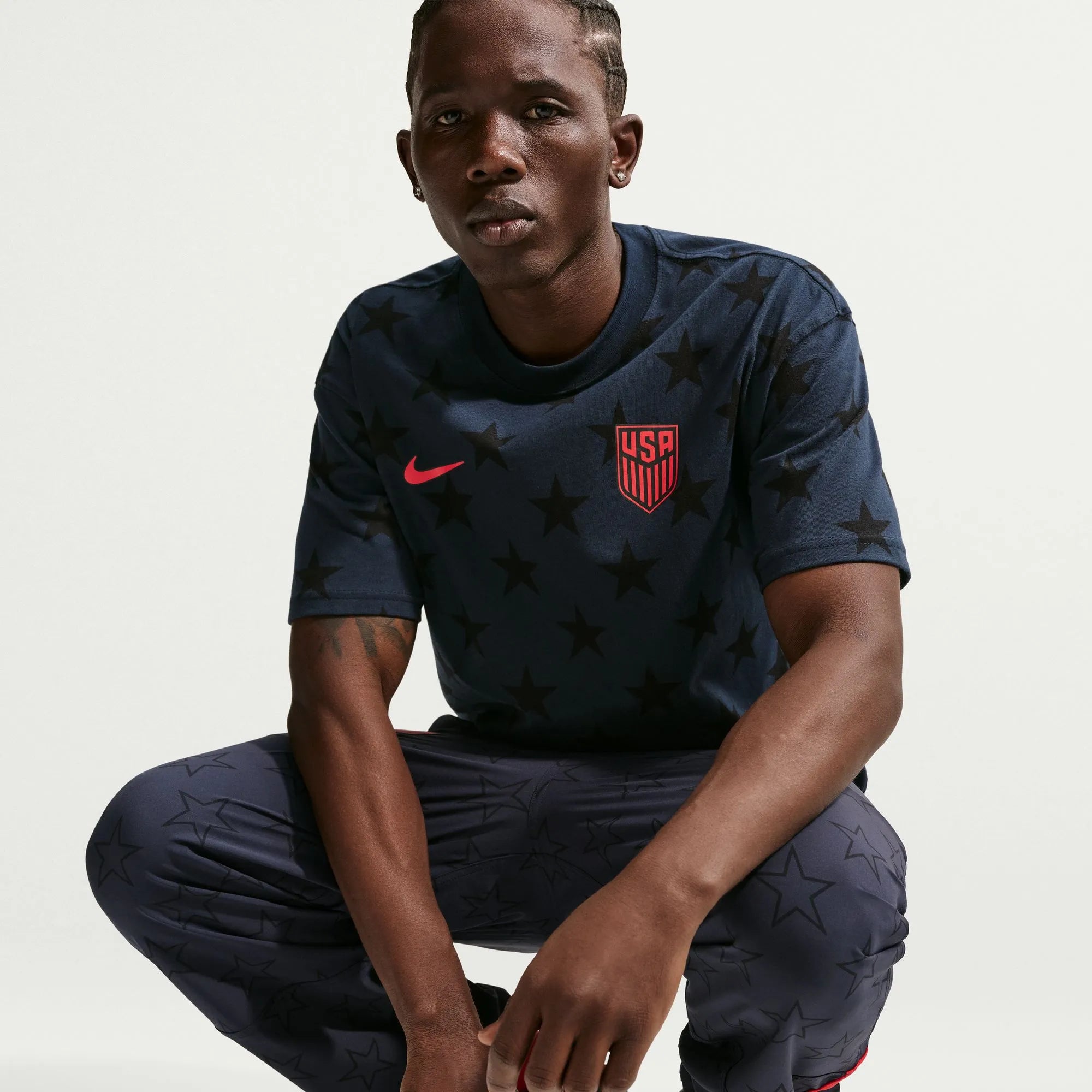 Nike 2026 USMNT Men's All Over Print Tee