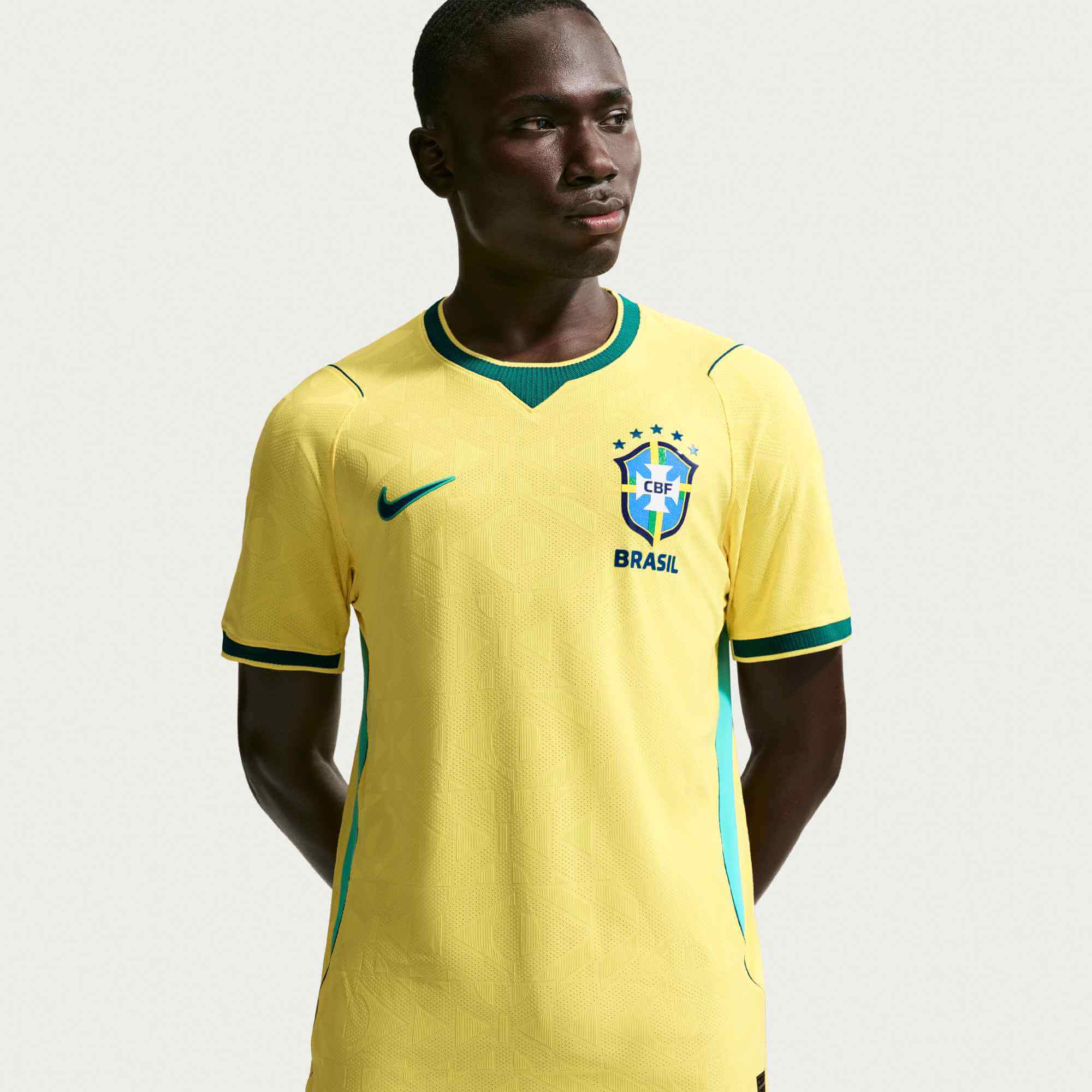 Nike 2026 Brazil Men's Authentic Home Soccer Jersey