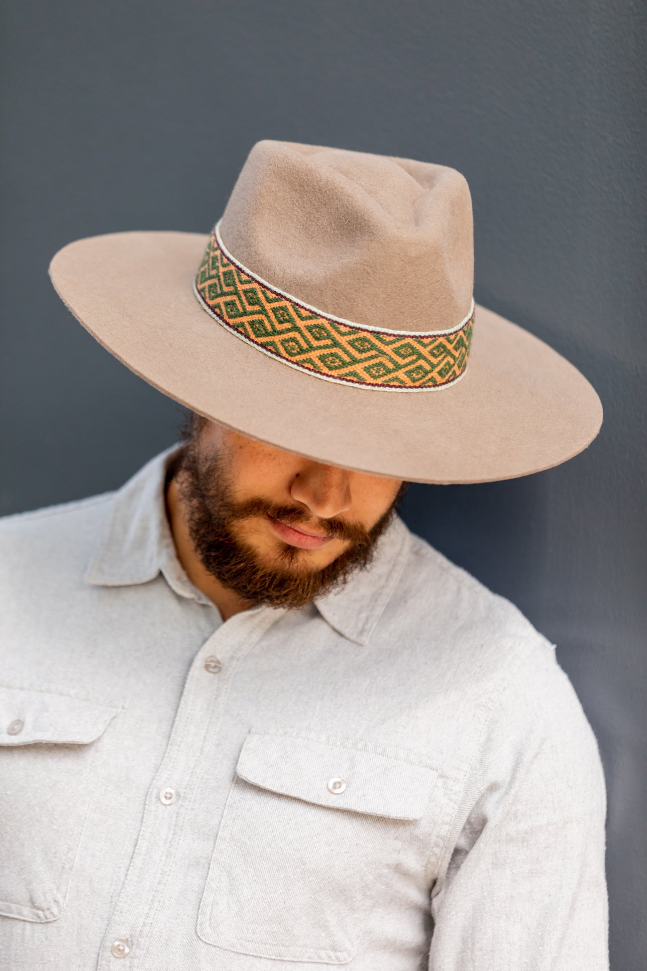 Sombrero vaquero beige