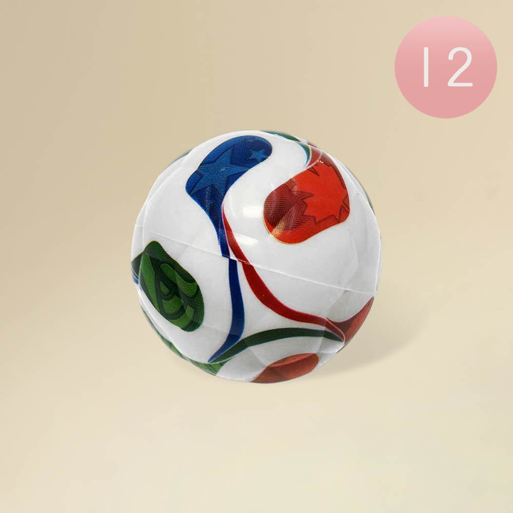 12PCS - FIFA World Cup 2026 Soccer Ball Squishy Toy