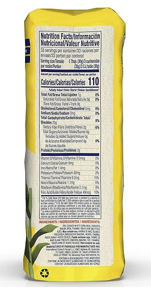 P.A.N. White Corn Meal – Pre-cooked Gluten Free and Kosher Flour for Arepas - 2.2 lbs each (Pack of 3)