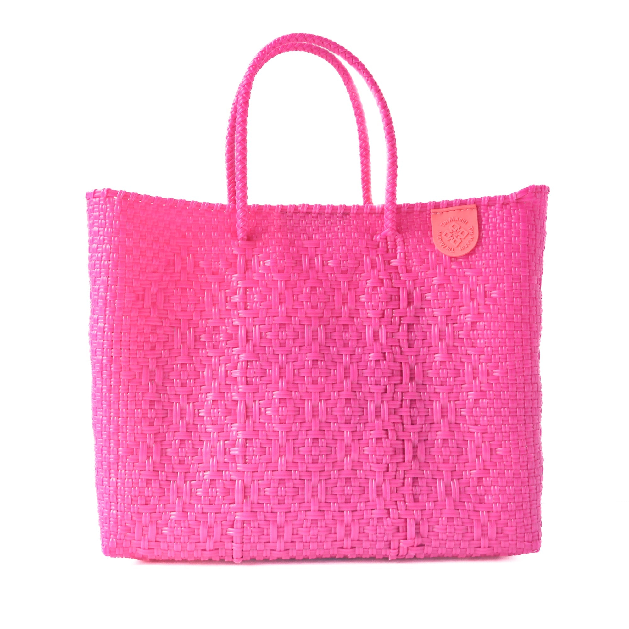 Bolso cruzado de resort tejido mediano Vallarta