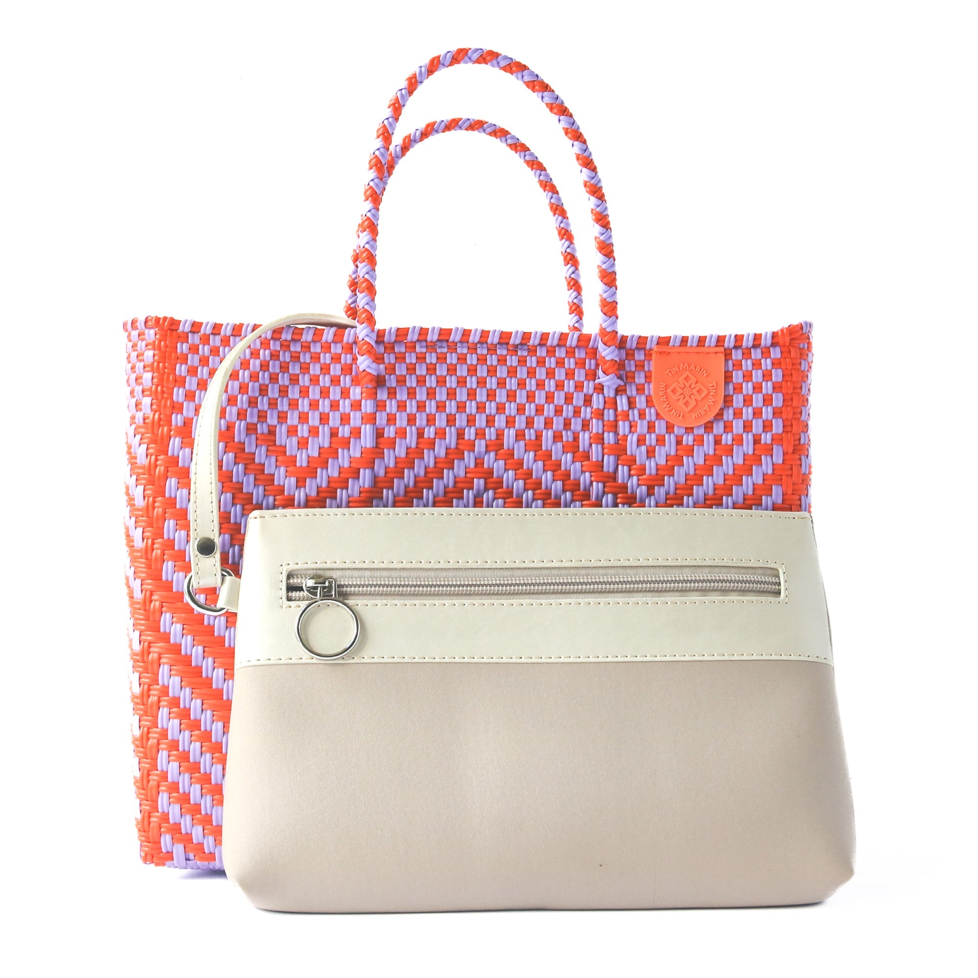 Bolso bandolera Positano Medium Woven Resort