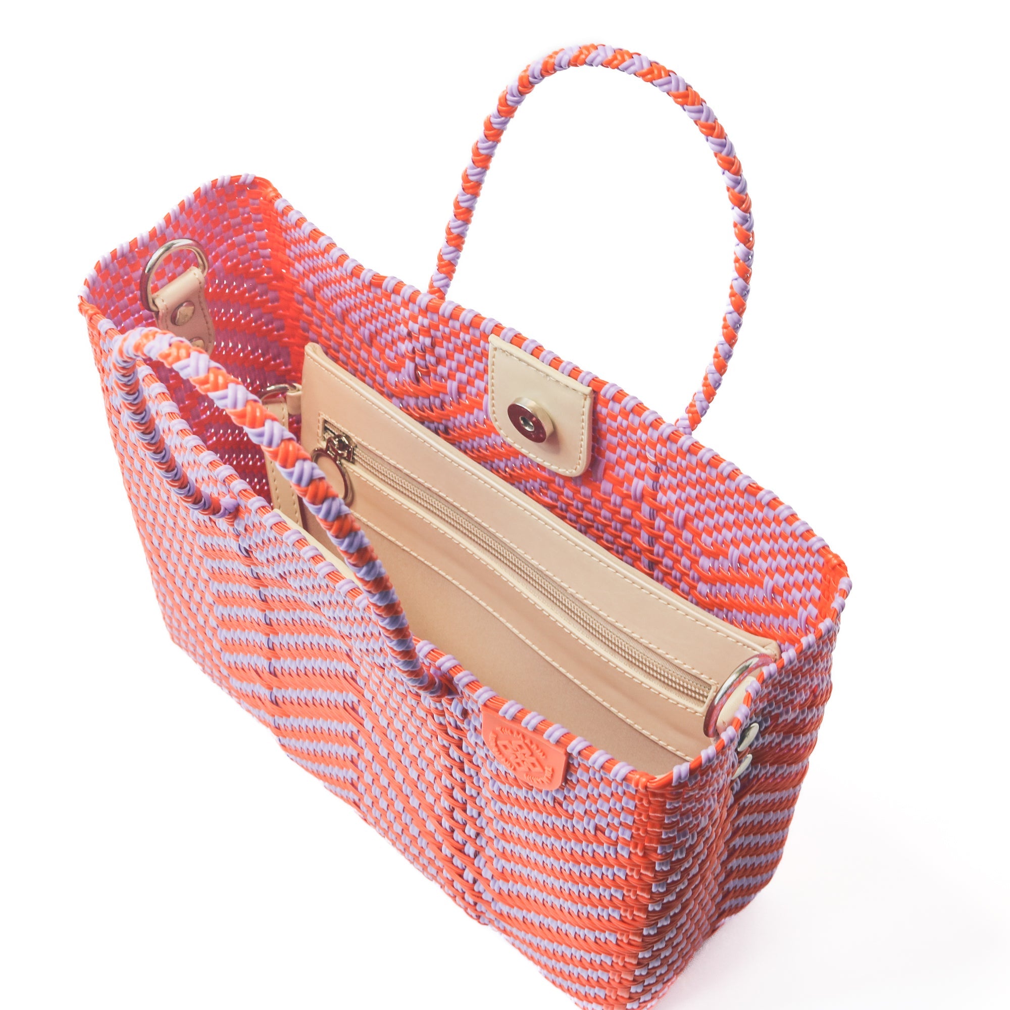 Bolso bandolera Positano Medium Woven Resort