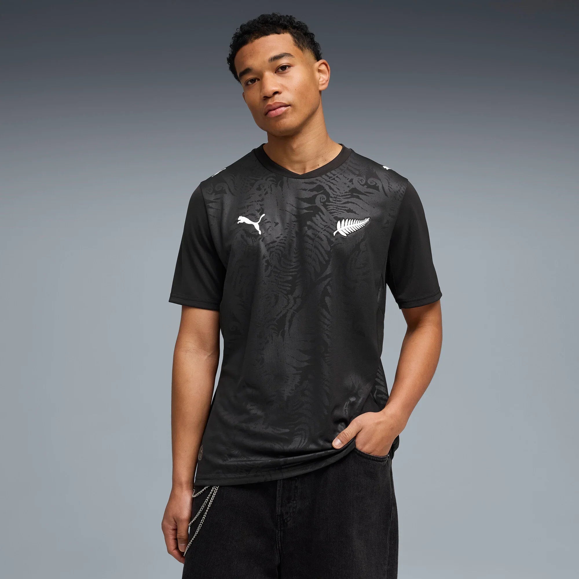Puma 2026 New Zealand Men's Stadium Home Soccer Jersey