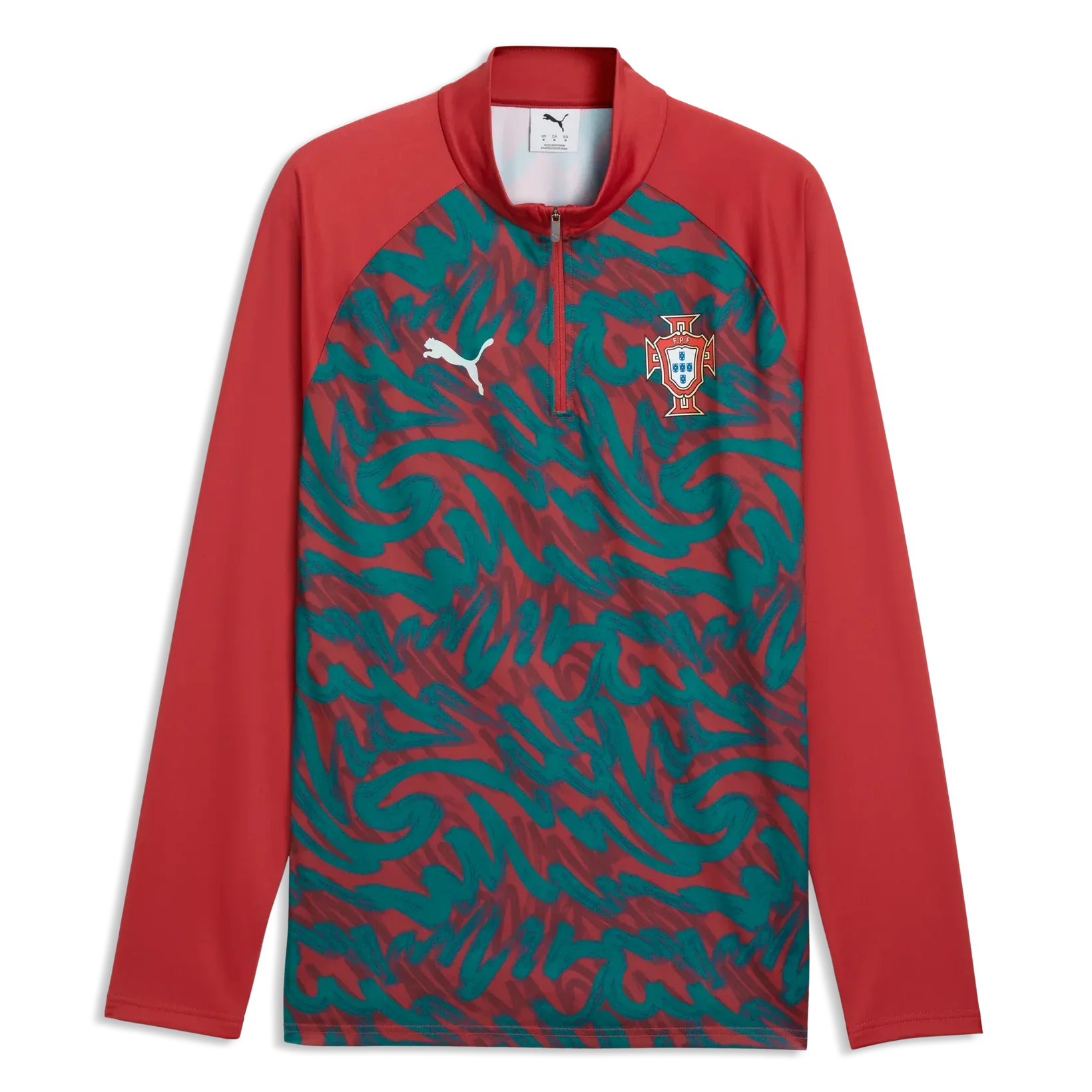 Puma 2026 Portugal Men's 1/4 Zip Pre-Match Top