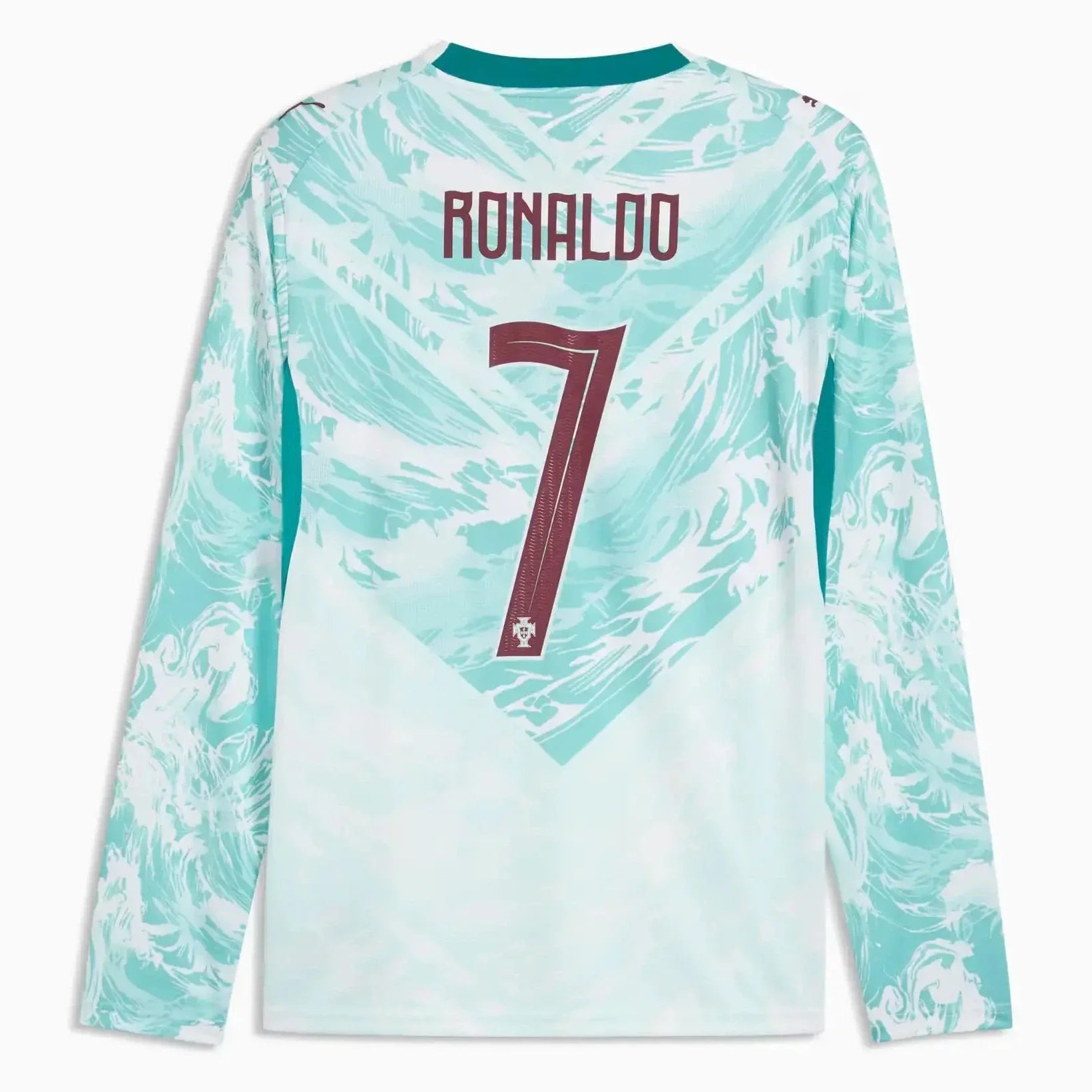 Puma 2026 Portugal Men's Stadium Away Ronaldo #7 Long-Sleeve Soccer Jersey