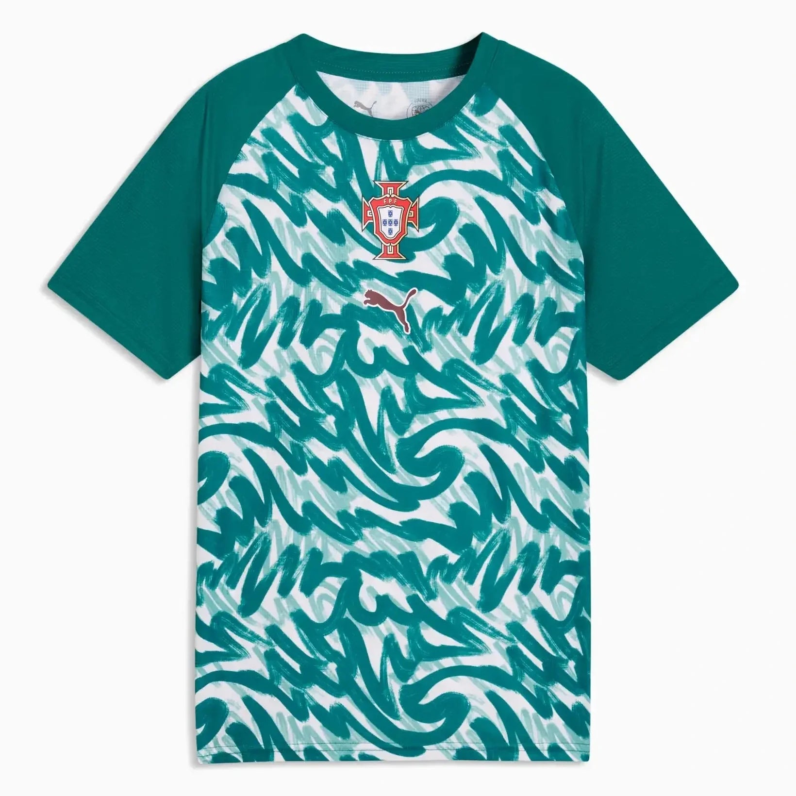 Puma 2026 Portugal Youth Pre-Match Soccer Jersey