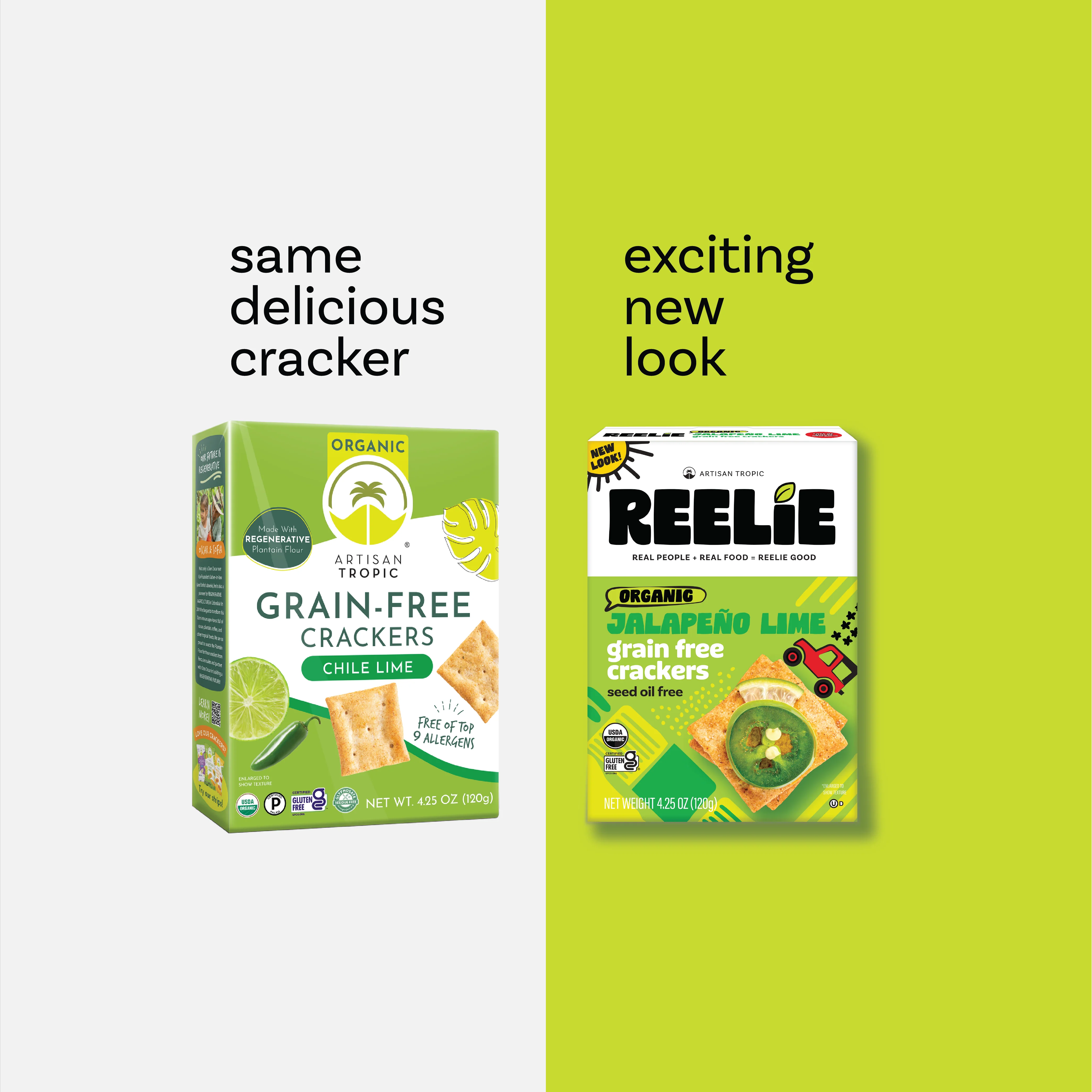 Grain-Free Jalapeño Lime Crackers [6-Pack]