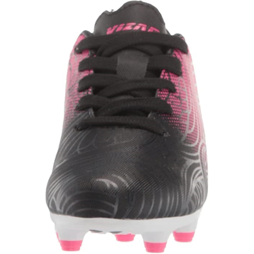 Cali Firm Ground Soccer Shoes -Black/Pink