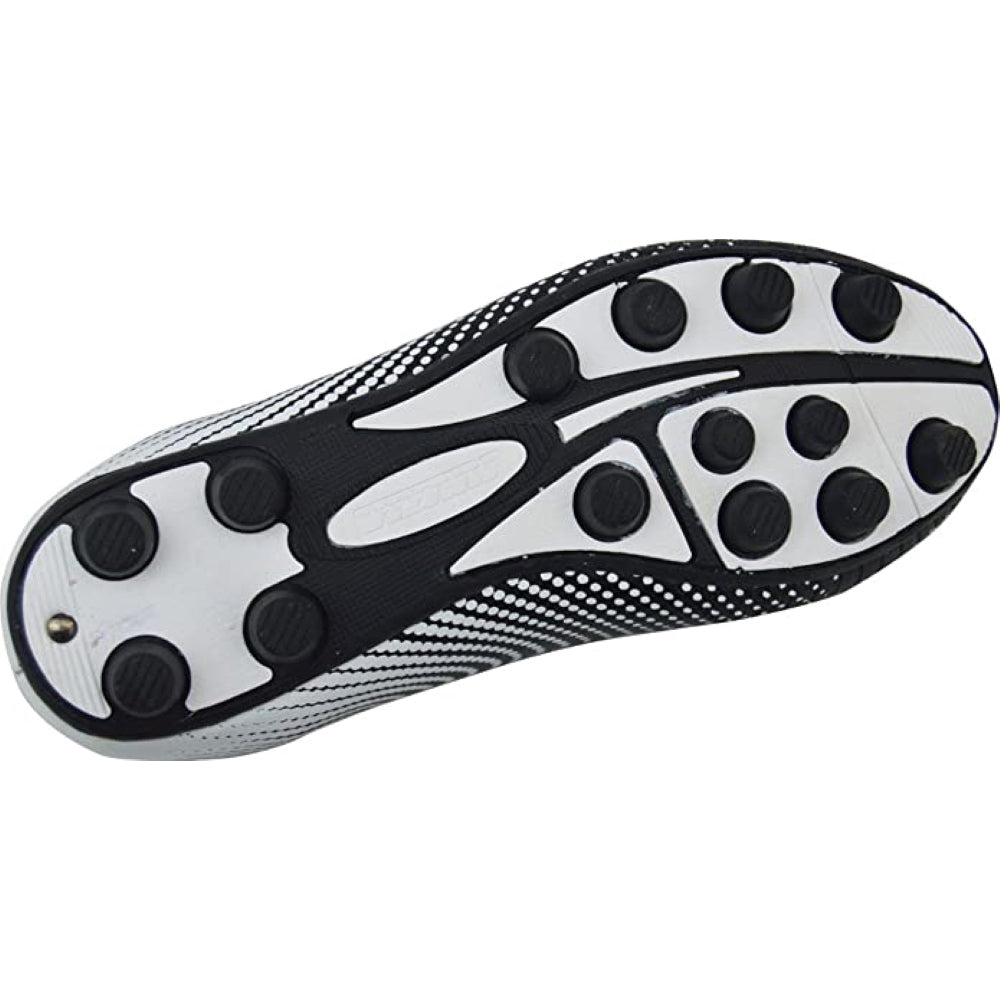 Youth Stealth Firm Ground Soccer Shoes -Black/White