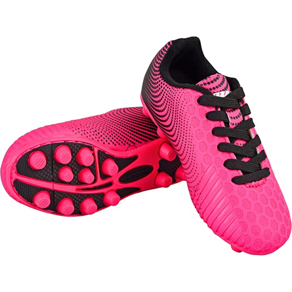 Stealth Firm Ground Soccer Shoes -Pink/Black