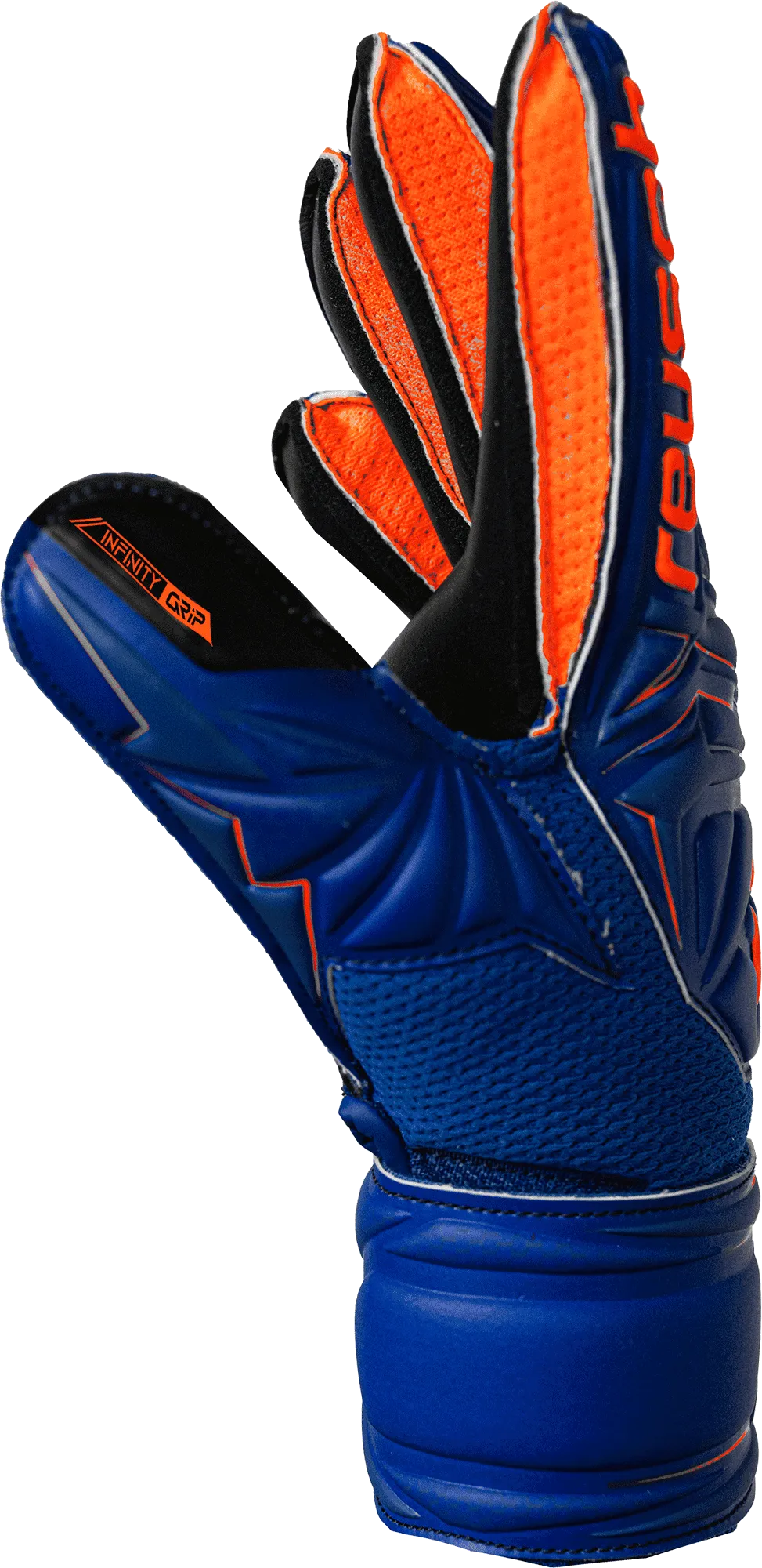 Reusch Junior Attrakt Infinity Finger Support Goalkeeper Gloves